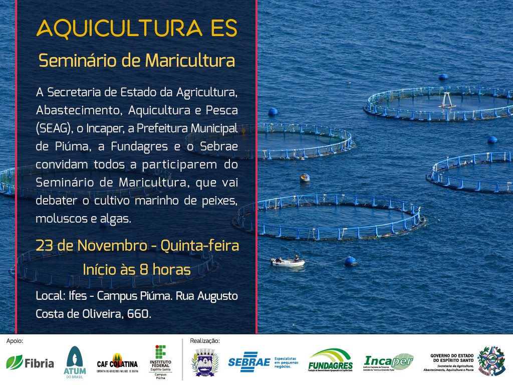 Convite Maricultura Piuma