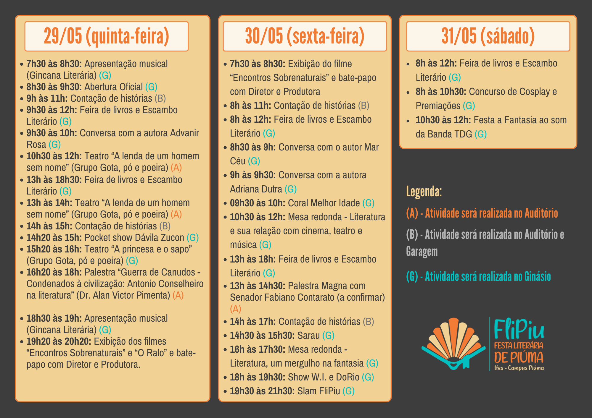 8h 9h30 abertura oficial 2